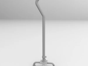 walking cane 2 3D Model