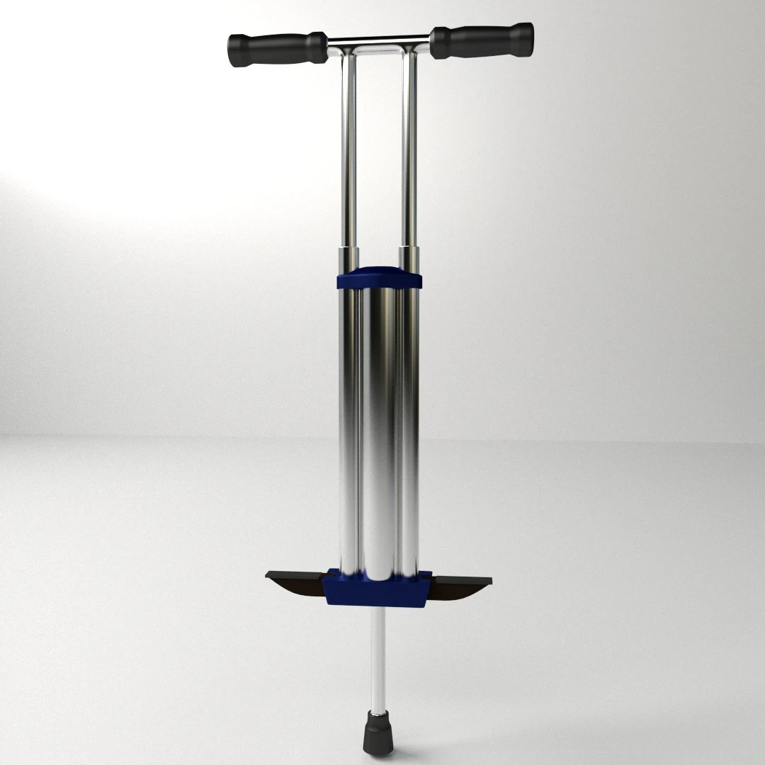 pogo stick 3D Model .c4d .max .obj .3ds .fbx .stl .blend 