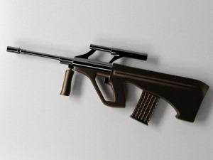 steyr aug 3D Model
