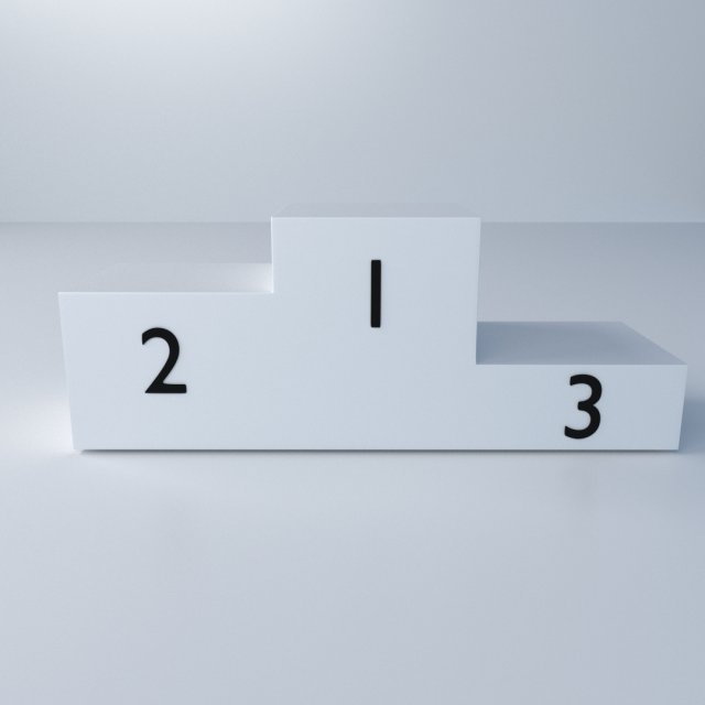 podium 3Dモデル .c4d .max .obj .3ds .fbx .stl .blend 
