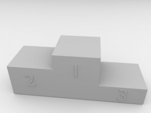 podium 3Dモデル