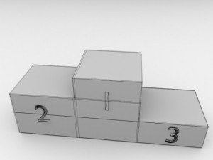 podium 3Dモデル