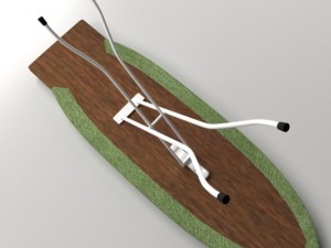 iron board 3D-Modell