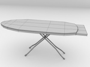 iron board 3D-Modell
