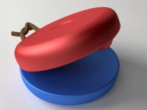 casta&ntilde;uelas Modelo 3D