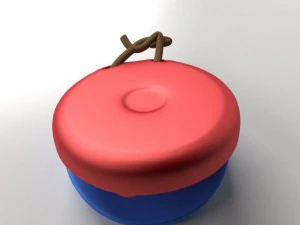 캐스터네츠 3D 모델