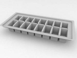 ice cube tray Modelo 3D