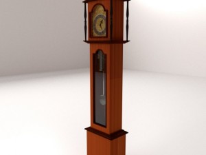 grandfather clock 3D Model