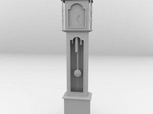 grandfather clock 3D Model