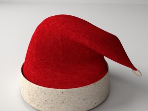 santa hat 3D Model