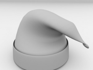 santa hat Modello 3D