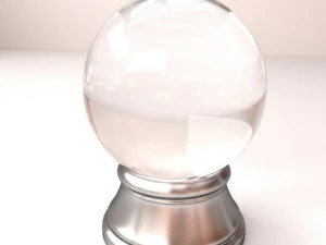bola de cristal Modelo 3D