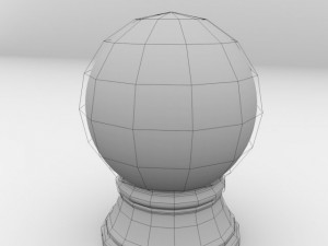 crystal ball 3D मॉडल