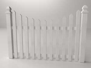 fence Modèle 3D