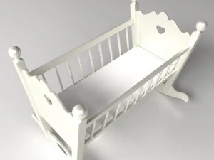baby cradle 3D Model
