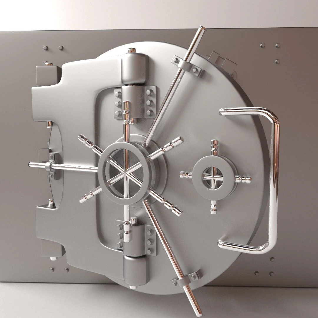 vault 3D Model .c4d .max .obj .3ds .fbx .stl .blend 