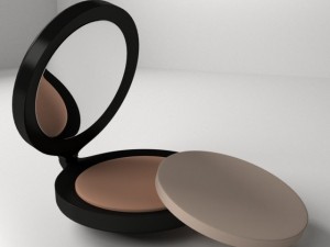 compact powder Modello 3D