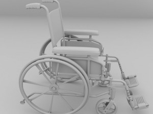 wheelchair Modelo 3D