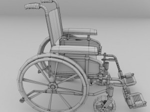 wheelchair Modelo 3D