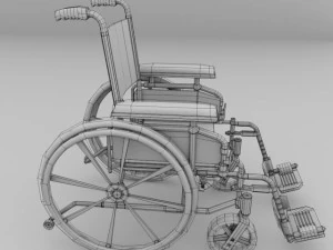 wheelchair 3D Model