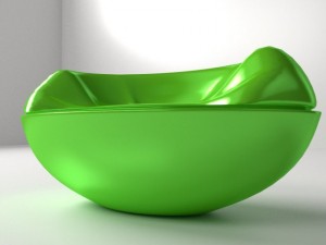designer chair 3D-Modell