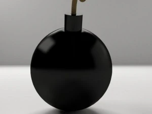 爆弾 3Dモデル