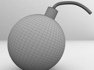 爆弾 3Dモデル