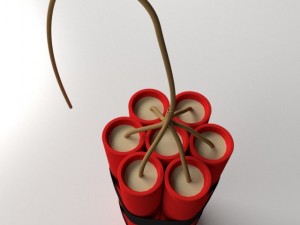 dynamite 3D-Modell