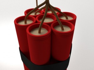 dynamite 3D-Modell