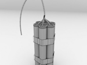 dynamite 3D-Modell