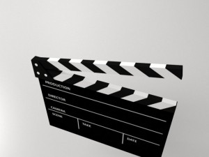 clapperboard 3D Model