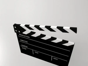 clapperboard 3D Model