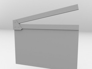 clapperboard 3D Model