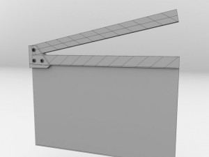 clapperboard 3D Model