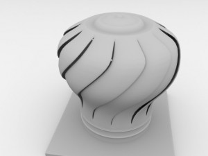 roof ventilator 3D-Modell
