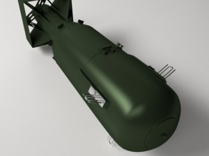 atomic bomb Model 3D