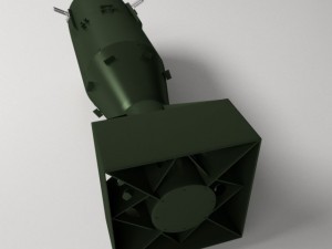 atomic bomb Model 3D
