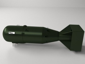 atomic bomb Model 3D