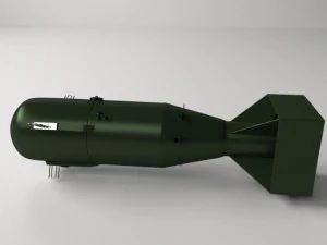 atomic bomb 3D Model