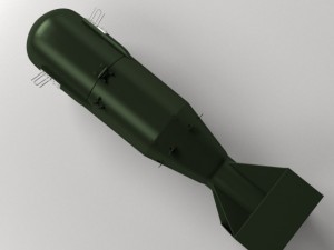 atomic bomb Model 3D