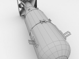 atomic bomb Model 3D