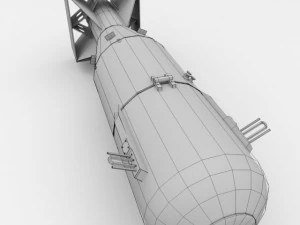 atomic bomb 3D Model