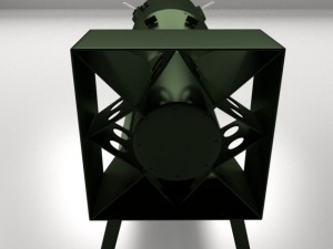 little boy atomic bomb Modelo 3D