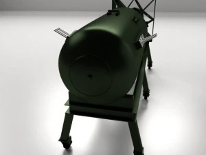 little boy atomic bomb 3D Model