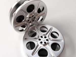 film reel 3D 모델