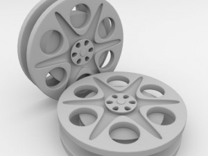film reel 3D Модель