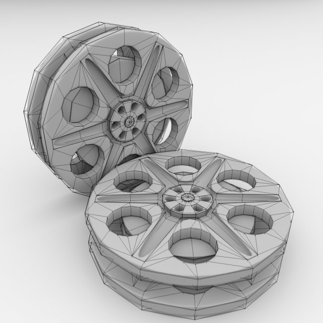 Film reel 3D Models