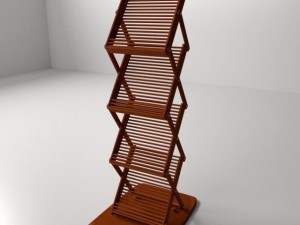 literature stand 3D Модель