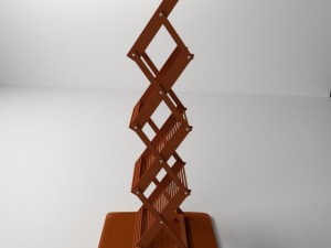 literature stand 3D Model