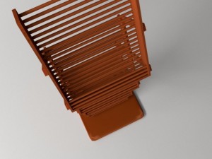literature stand 3D Model